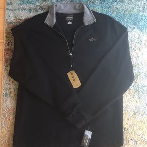 Greg Norman black quarter zip